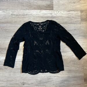 EXPRESS Women's Lace Top (Size S)